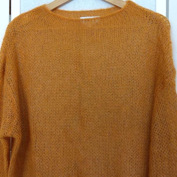 & other stories oversized mohair orange sweater NWOT! - Picture 3 of 15